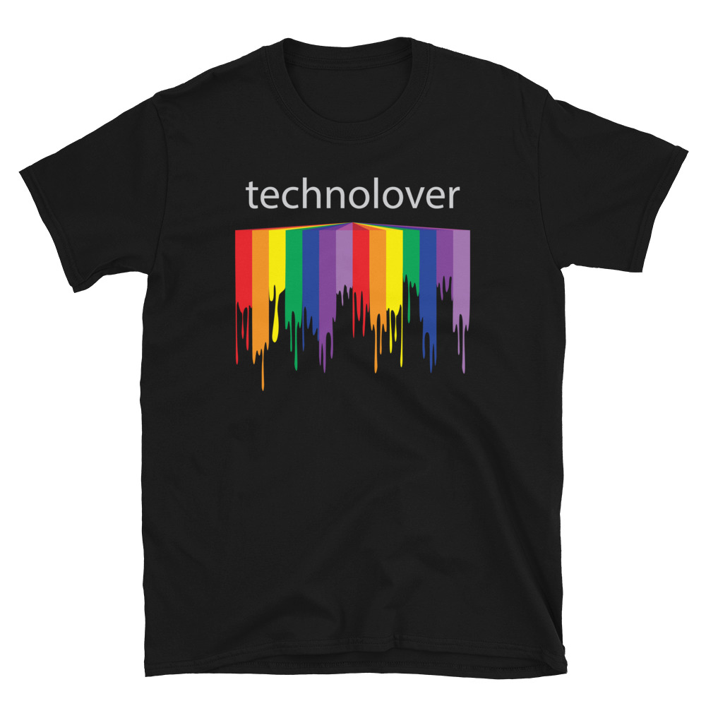 Techno Color Short-Sleeve T-Shirt