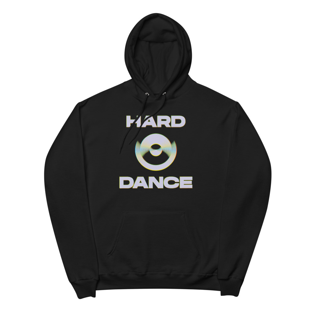 Hard Dance fleece hoodie