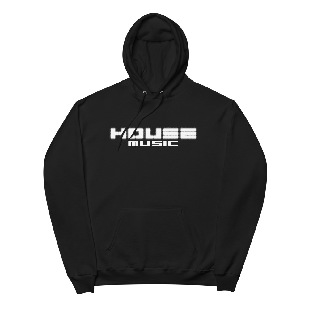 House Music fleece hoodie