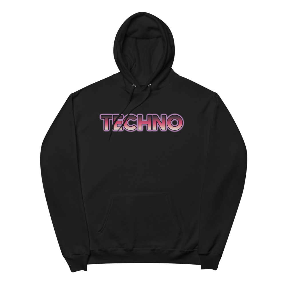 Techno fleece hoodie