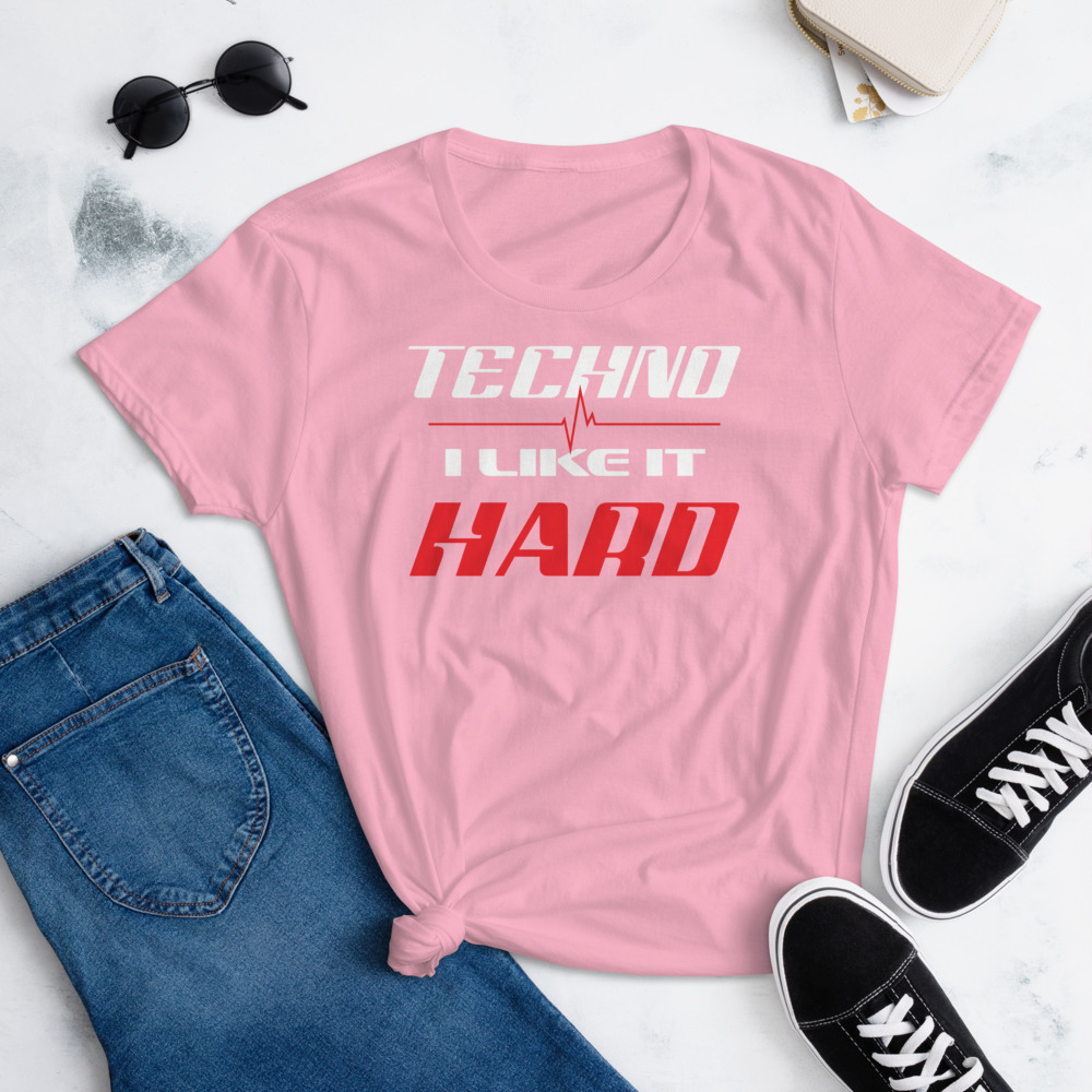 Techno I Like It Hard Women's short sleeve t-shirt