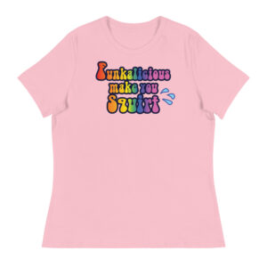 Funkalicious hippie rainbow retro vintage Women's Relaxed T-Shirt