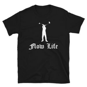 Flow Life Fire Poi Balls, Poi ball performer, Poi Flowing, Poi Ball Dancer, Festival toys, Flow Toys T-shirt