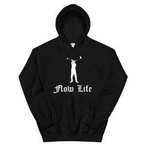 Flow Life Fire Poi Balls, Poi ball performer, Poi Flowing, Poi Ball Dancer, Festival toys, Flow Toys  Unisex Hoodie